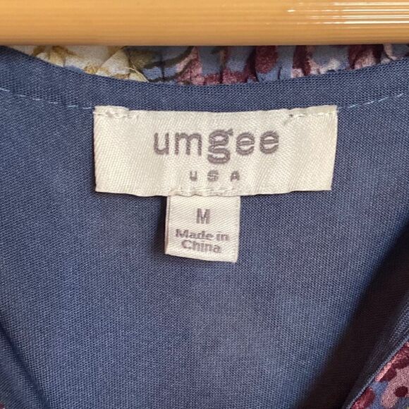 UMGEE Floral Print Dress Size Medium - Picture 3 of 5